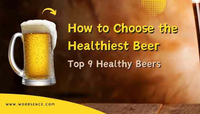 How to Choose the Healthiest Beer Top 9 Healthy Beers